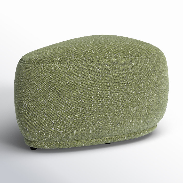 Adna 26.5'' Triangular Upholstered Ottoman & Reviews | Joss